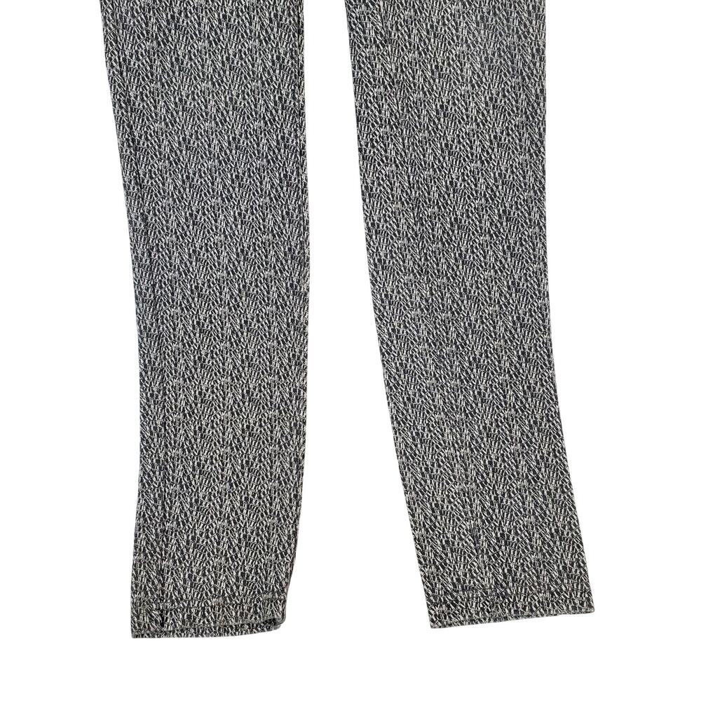 Liverpool Black White Plaid Stretch Leggings 4 Pull on Activewear Casual Pants - Picture 6 of 9